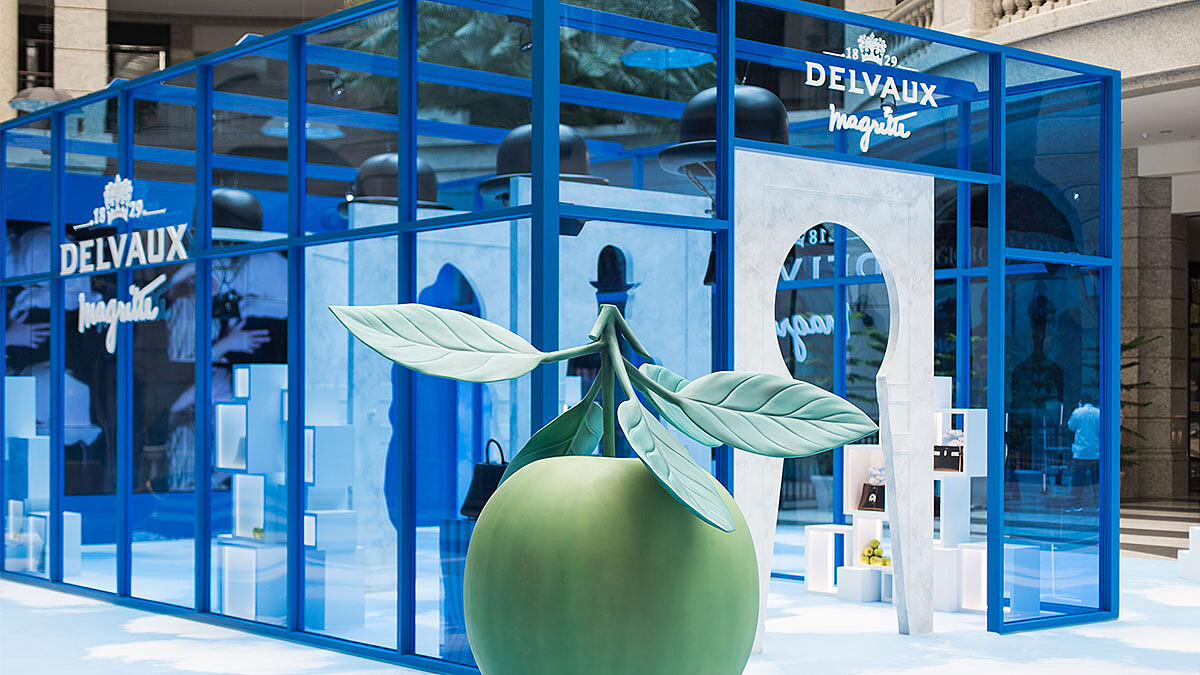 每個角落都超適合拍IG美照！DELVAUX打造超現實魔幻展覽，同步推出期間限定下午茶