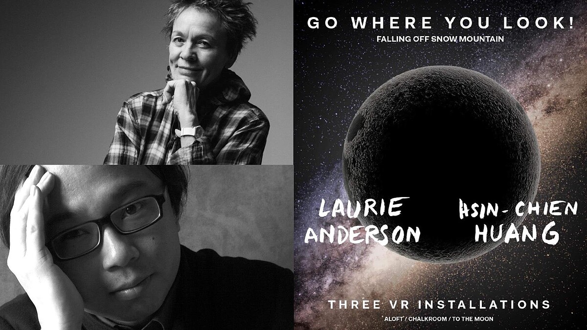 「VR是新的電影形式,從此我們再也不用關在一個黑盒子裡,一起看電影了。」,Laurie Anderson。