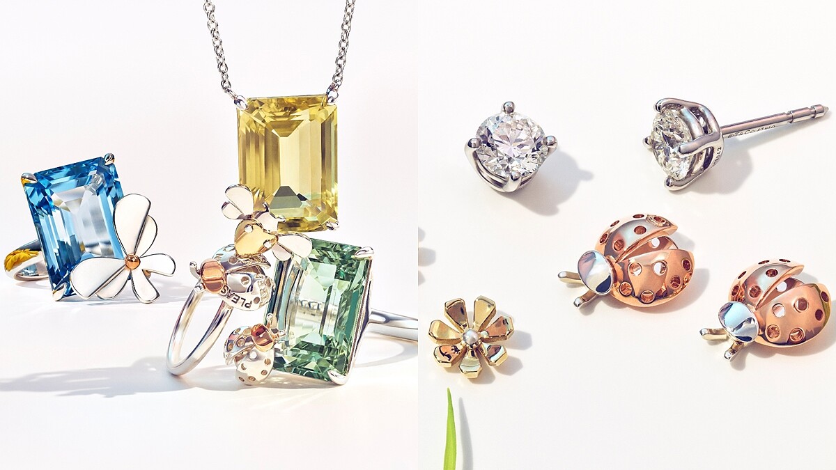 Tiffany &amp; Co.首次運用彩色寶石、超萌昆蟲造型…Return to Tiffany Loves Bugs可愛上市！