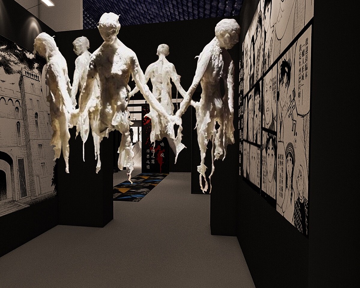 （圖3）展場內詭異氛圍蠟人形城展區搶先看