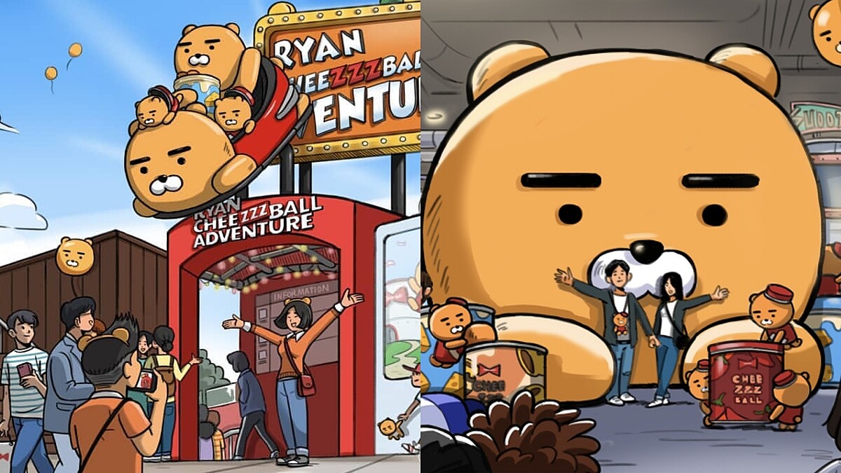 全球首座Kakao Friends主題樂園來了！滿滿一號表情超萌萊恩＆萬惡起司球，粉絲們快衝一波