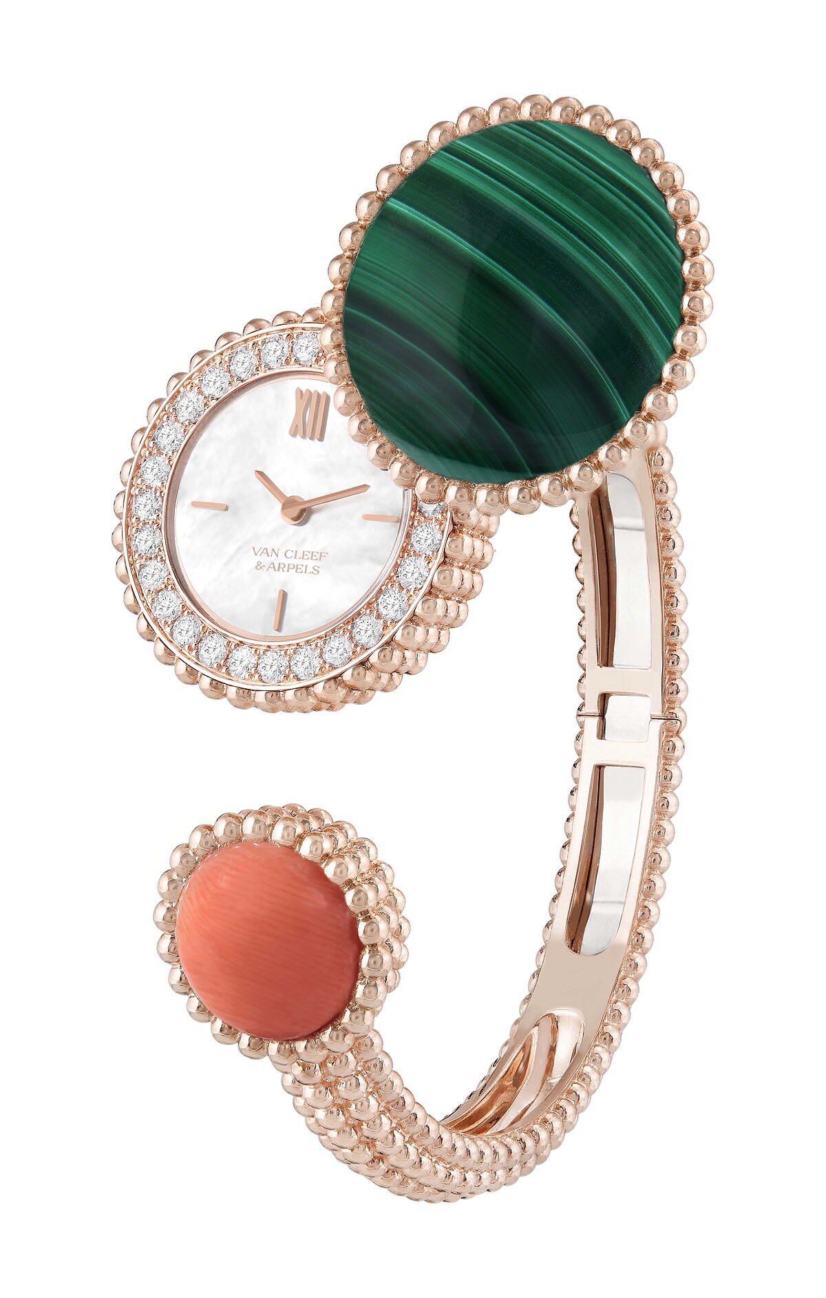 Perl&eacute;e系列隱密式珠寶腕錶