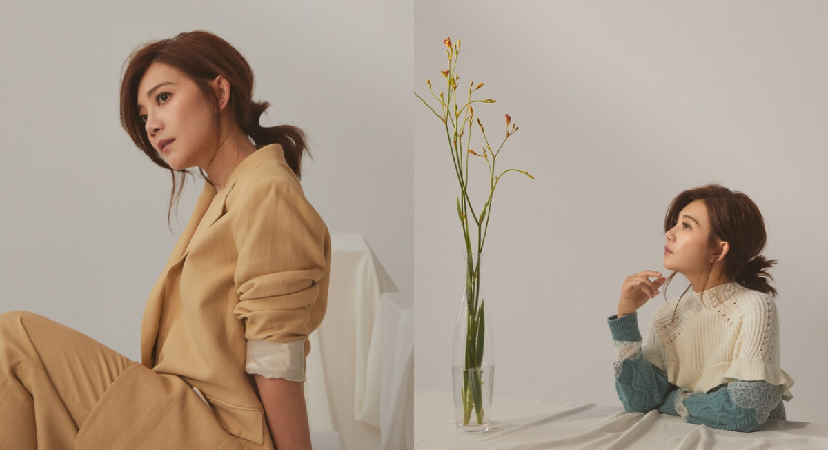 梁靜茹：「面對人生的一切，不要否定自己太多，要相信自己依舊有勇氣為自己帶來自信。」