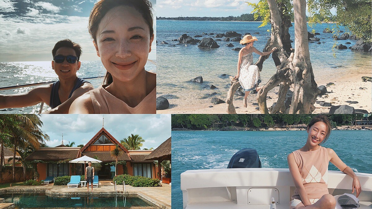 隋棠絲婚之旅: 最美焦棠! 漫遊天堂原型『模里西斯』