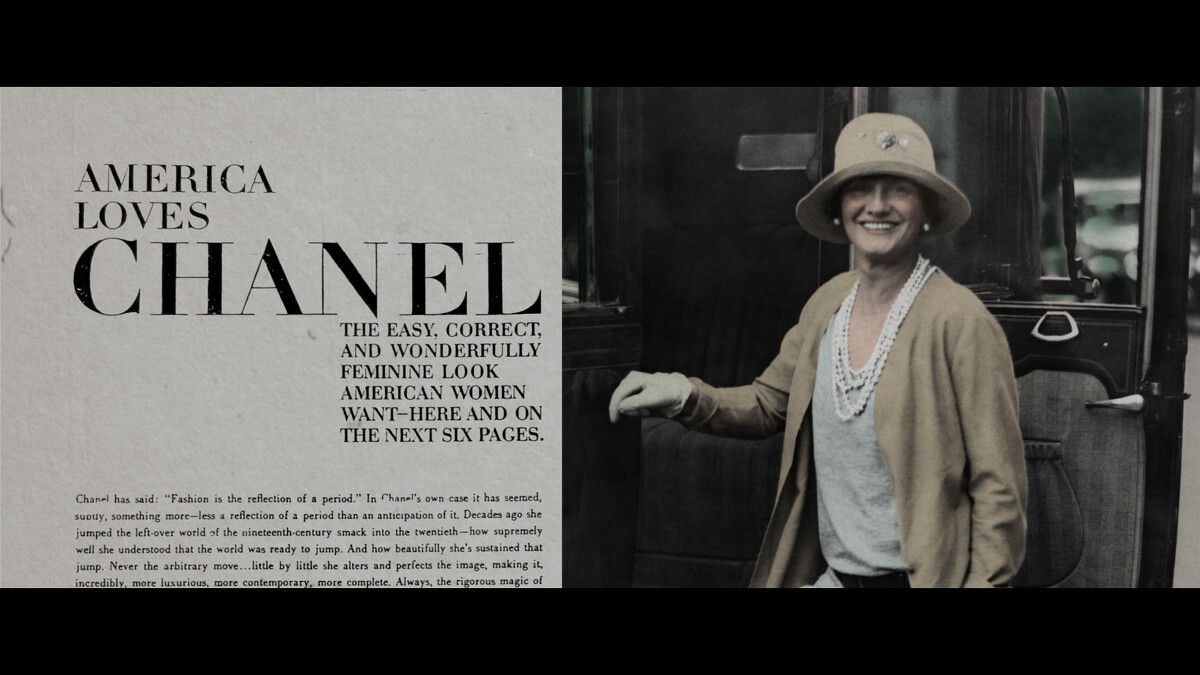 Chanel女士初訪紐約，在當地成為媒體爭相訪問的對象。