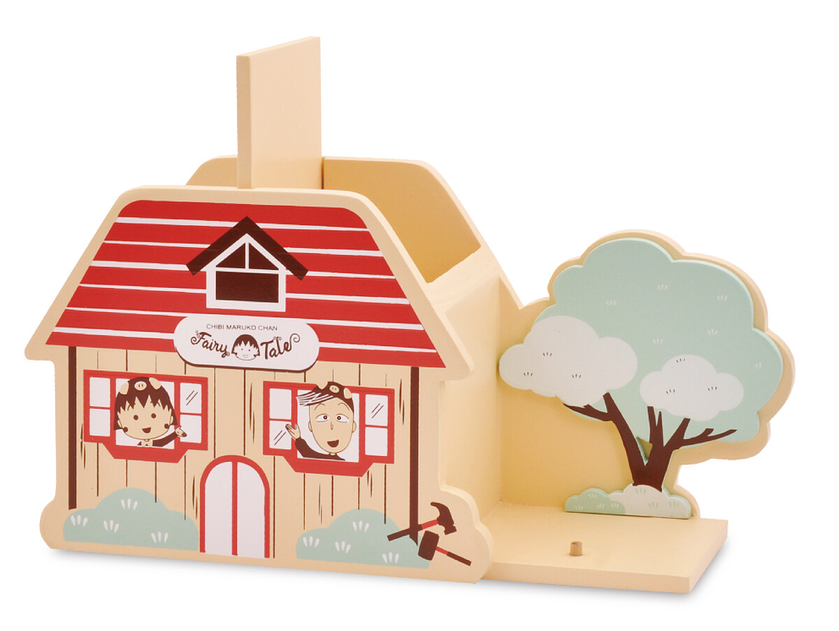 限量木頭手機筆座 (木屋款)