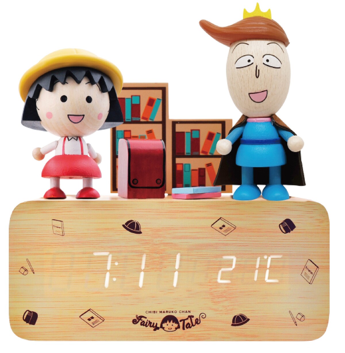 限量LED溫度計電子鐘 (經典款),公仔需另外加購