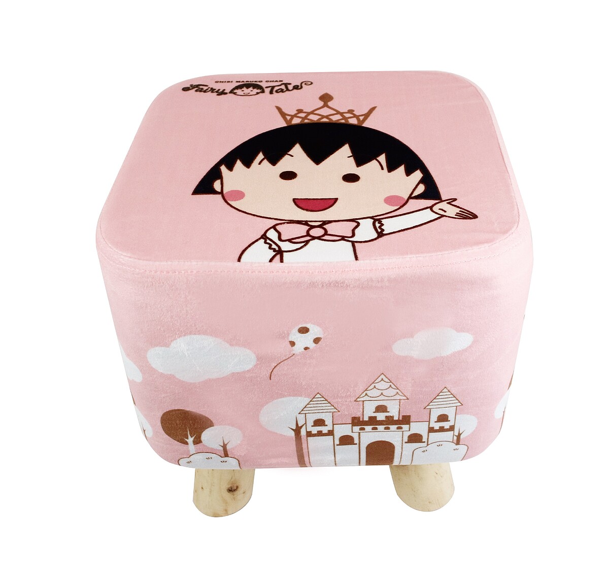 限量口袋收納小椅凳 (公主款)