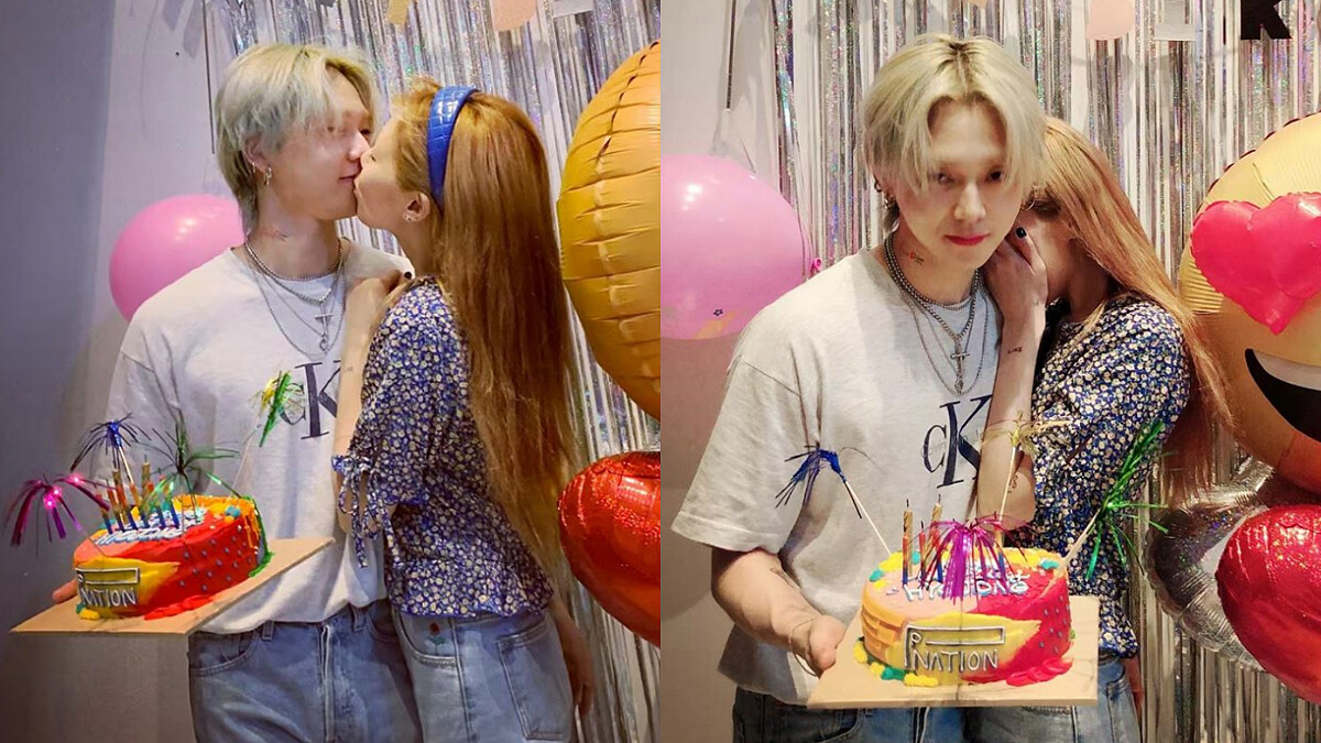 泫雅送上甜吻為男友E&amp;#039;Dawn慶生！這一對可愛雙子座情侶太會放閃，網友：「請趕快結婚吧。」