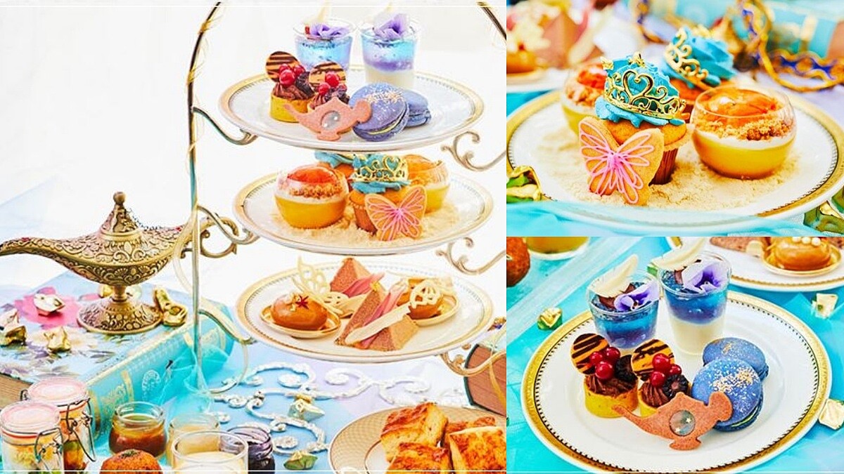 阿拉丁主題甜點吃到飽！日本大宮璃宮四季庭推出全新系列甜點，有中東甜點庫納法、超美琥珀糖…..甜點控們預備備 