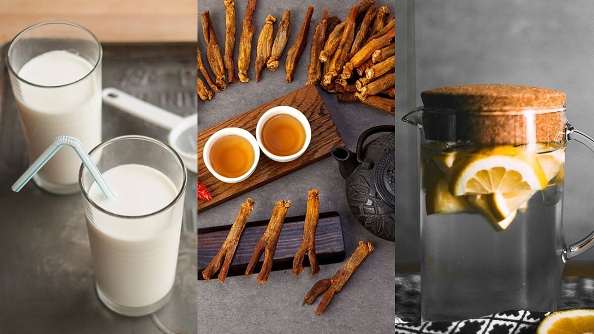 女星最愛的Top3養生飲品是它們：現打水果排毒水、無糖優酪乳、養身溫補高麗蔘飲～還不快喝起來！