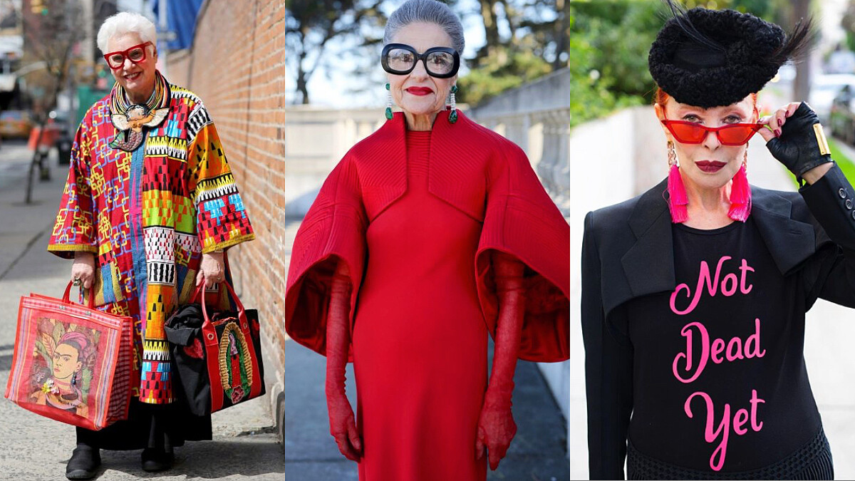 「當我變老，我就變得更自由，更能自在地展現我是誰。」不論幾歲都能充滿熱血與創意！時髦奶奶們的獨特之美