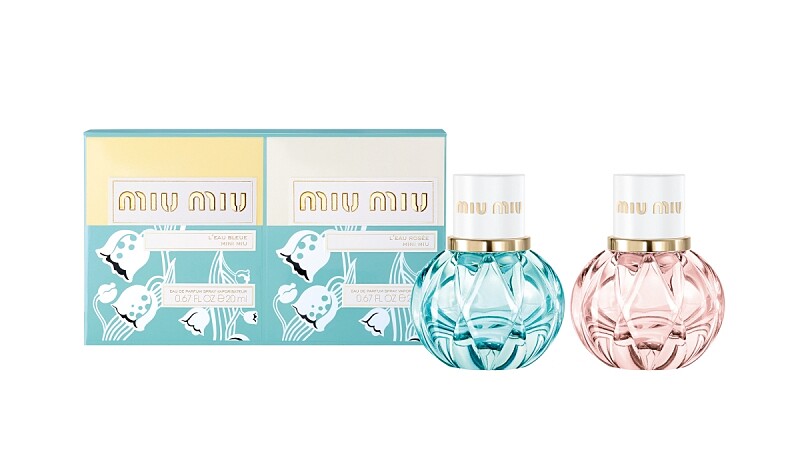 Miu Miu 「迷你春日花園淡香精」及「迷你粉色嬉遊淡香水」