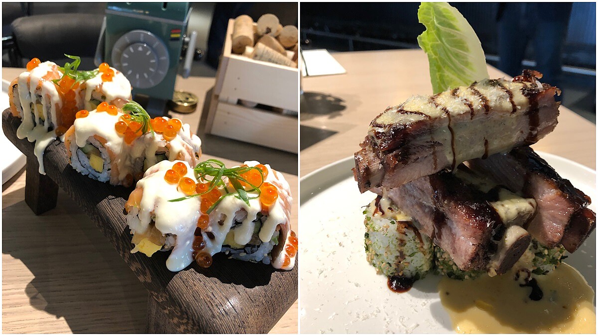 吃貨衝一發!華山叁四町推超狂10款「火山卷」,壽司上有起司瀑布豬肋排、鮭魚卵,口感超驚喜