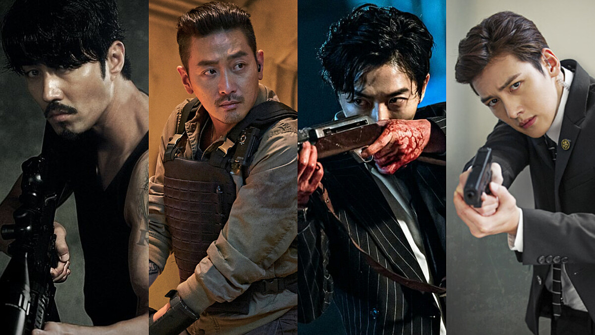 小心這個男人有把槍！韓國持槍最帥男演員，想要誰站在前面保護你，車勝元、金材昱還是河正宇？