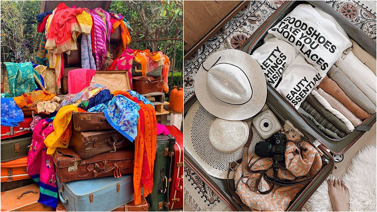 超實用！行李箱收納小技巧「口袋摺法」把衣服都變膠囊，帶再多都不怕亂！