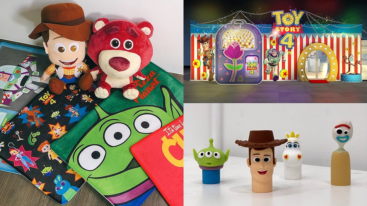 《玩具總動員4》超可愛期間限定店降臨台中!打造三米九巨型扭蛋機,還有一系列周邊商品讓你荷包爆炸