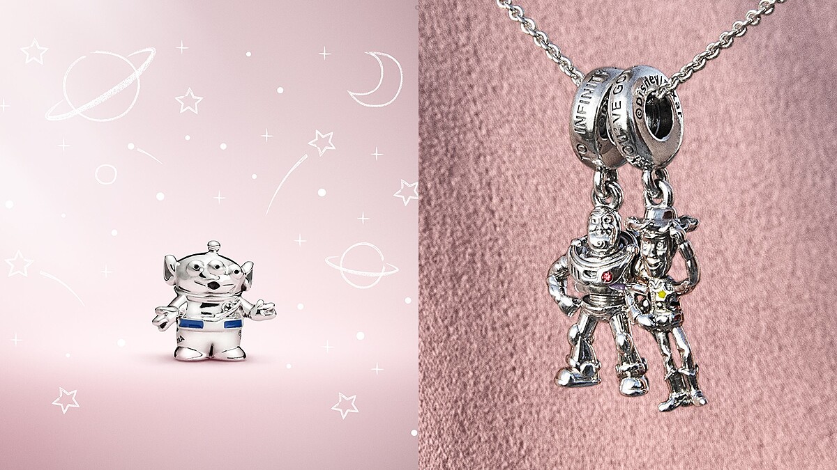 胡迪、三眼怪、巴斯光年…全部太精緻可愛！PANDORA第一次推出《玩具總動員》系列聯名串飾