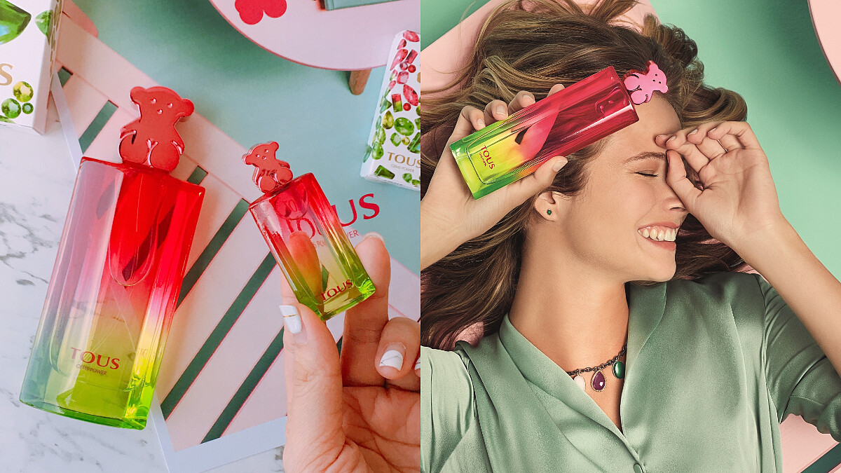 TOUS 西瓜碧璽寶石香水 將小熊幻化成滿滿的幸福正能量！
