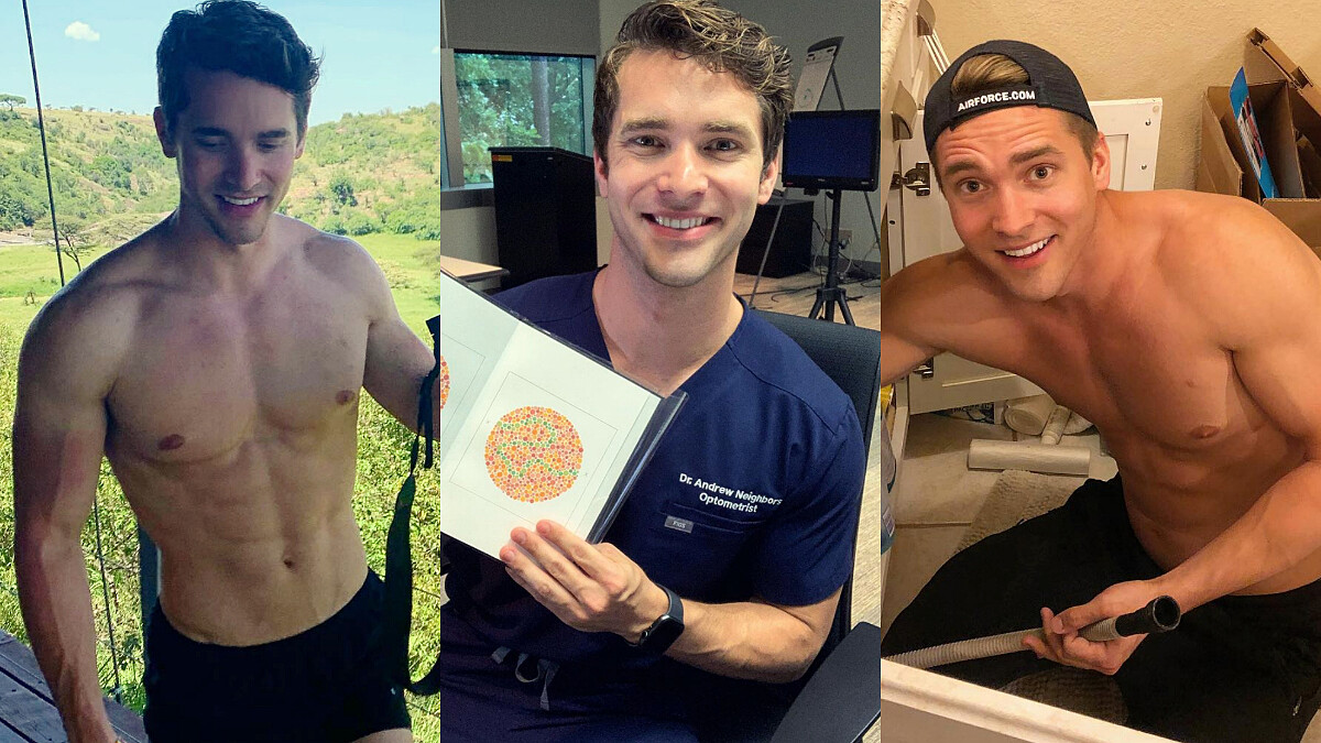 【IG顧目睭】28歲陽光鮮肉驗光師！制服底下藏著養眼肌肉，靦腆笑容讓人想掛號看視力了