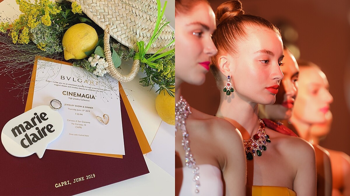 【編輯帶路】寶格麗BVLGARI最新頂級珠寶系列《Cinemagia》於陽光燦爛的義大利卡布里島亮相！