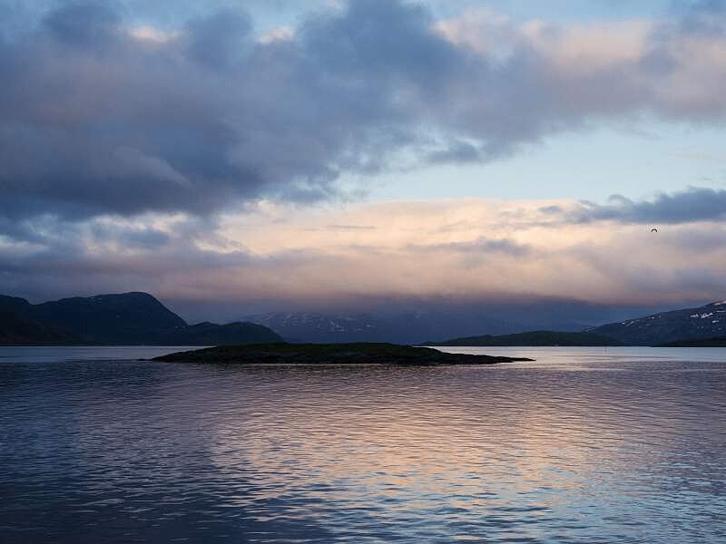 Sandøya島上一隅