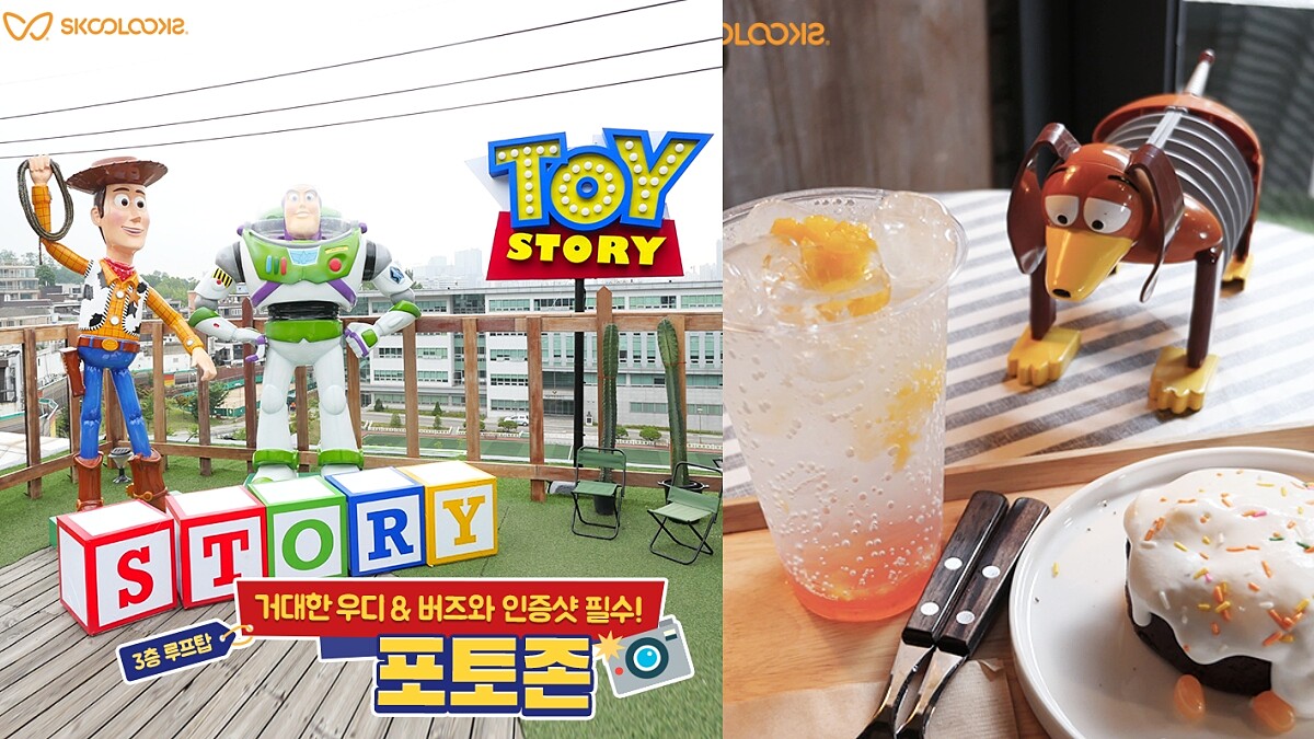 迪士尼鐵粉必朝聖「玩具總動員咖啡廳」！比人還高的胡迪、巴斯光年在頂樓等妳，期間限定只到10月底