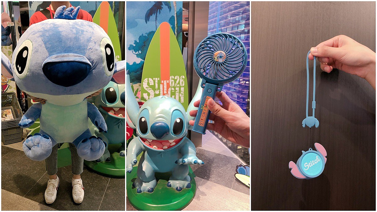 史迪奇快閃店降落A11！「史迪奇主題夏日清涼季」開跑，60cm巨大史迪奇討抱抱，電風扇、自拍燈等500種小物快帶回家