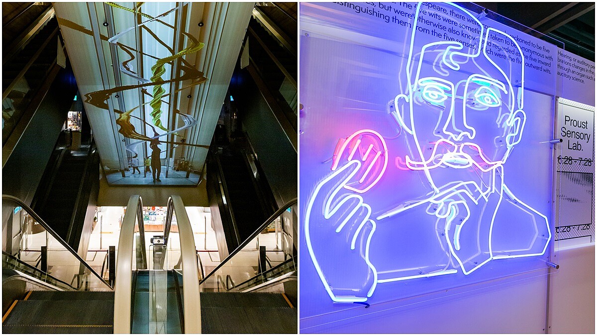 有史以來最大！誠品「信義藝術計畫」12件作品登場，手扶梯變巨大掃描器、外牆機器手臂舞動，限時展出1個月