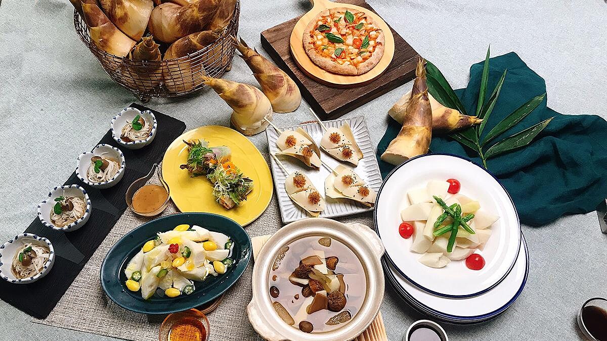 夏天這樣吃超開胃！果然匯Buffet板橋店期間限定「綠竹筍季」清爽系料理美味上桌