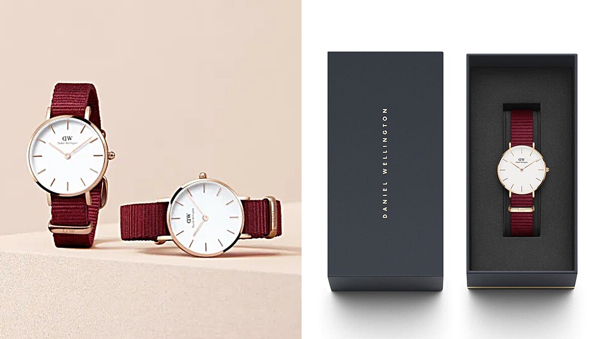 呼叫酒紅控！Daniel Wellington 經典寶石紅錶款回歸，大小錶徑都可以配戴