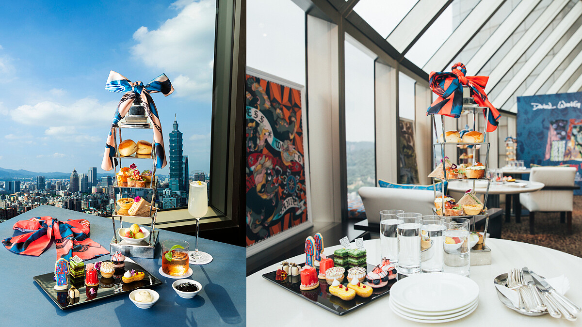 馬可波羅酒廊跨界玩時尚 攜手華裔設計師Daniel Wong創意推出期間限定《啟程Journey to 100 Prints》聯名下午茶