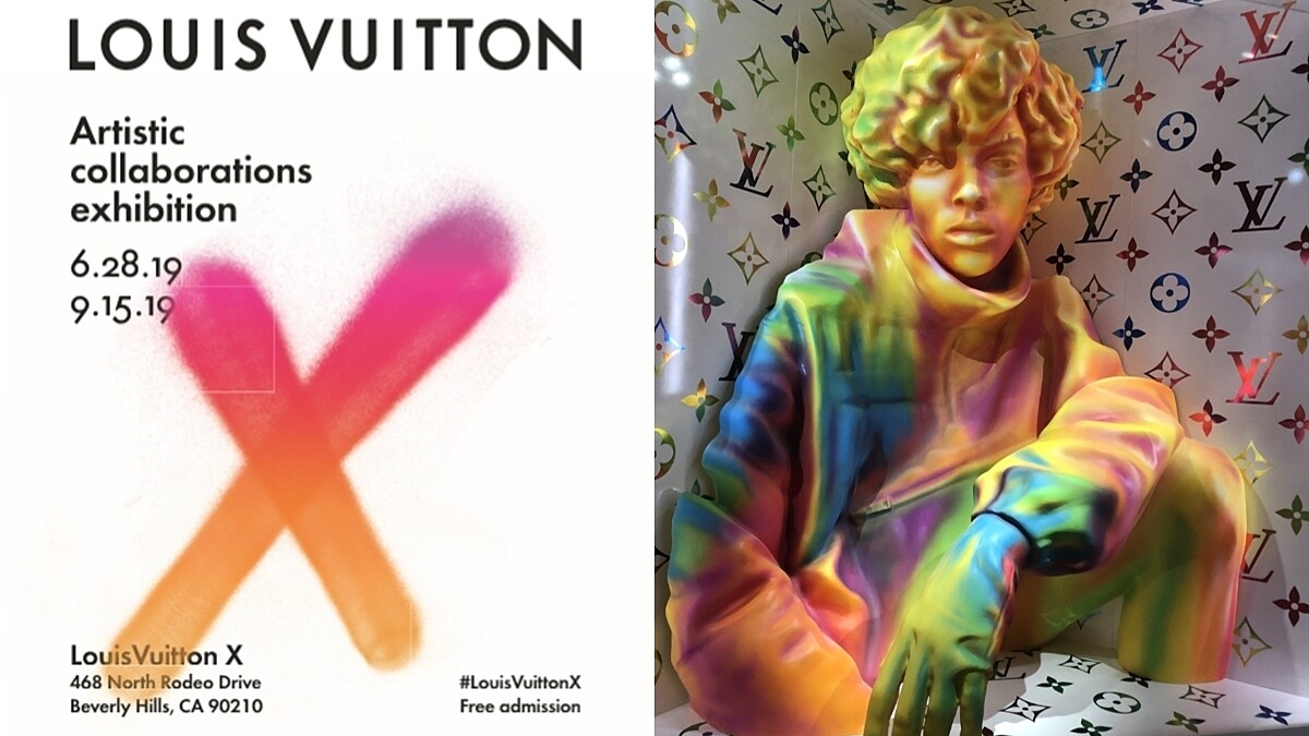 最夢幻的粉紅日落新打卡點!LV在洛杉磯開最強設計師聯名展《Louis Vuitton X》