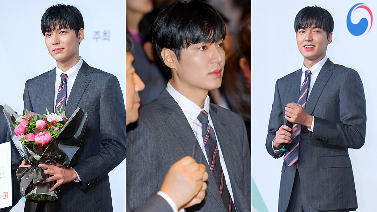 穿上西裝這樣帥！李敏鎬接任韓國「世宗學堂宣傳大使」，儒雅的書香魅力，真是什麼都能勝任啊！