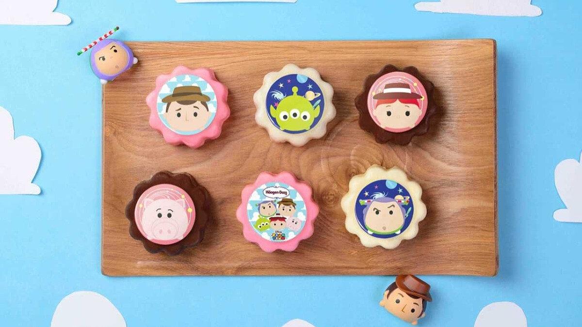 哈根達斯Häagen-Dazs全新玩具總動員冰淇淋月餅登場！胡迪、巴斯光年、三眼怪6款造型全都萌到捨不得吃