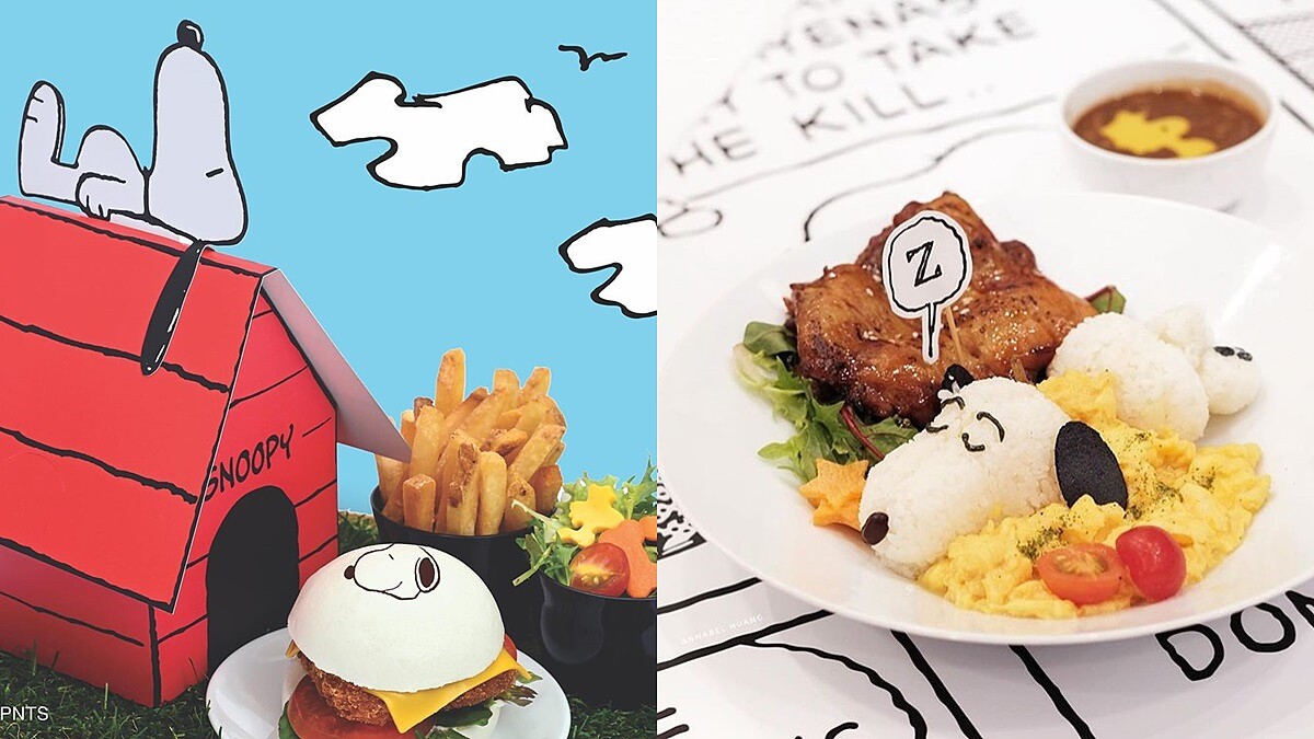跟史努比一起用餐!快閃期間限定「SNOOPY咖啡廳」從裝潢到餐點萌度滿分