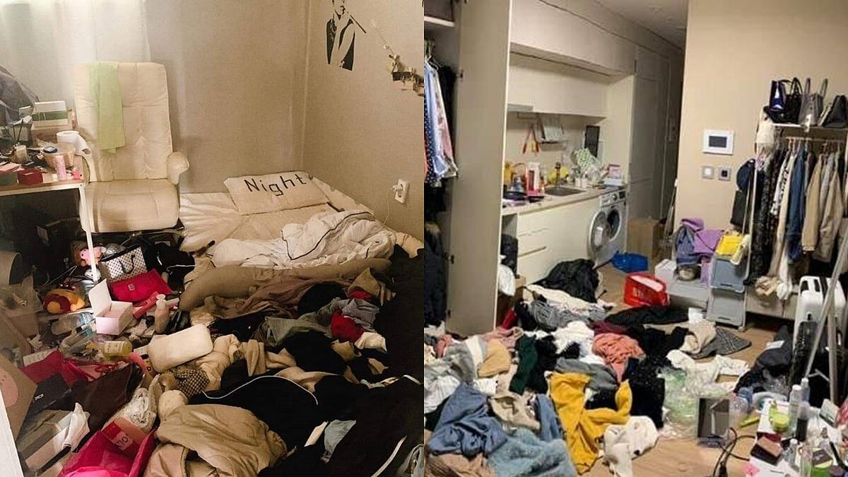 這能住人嗎？韓國超狂的「最髒亂房間大賽」沒有最亂只有更亂，有潔癖者請勿點入