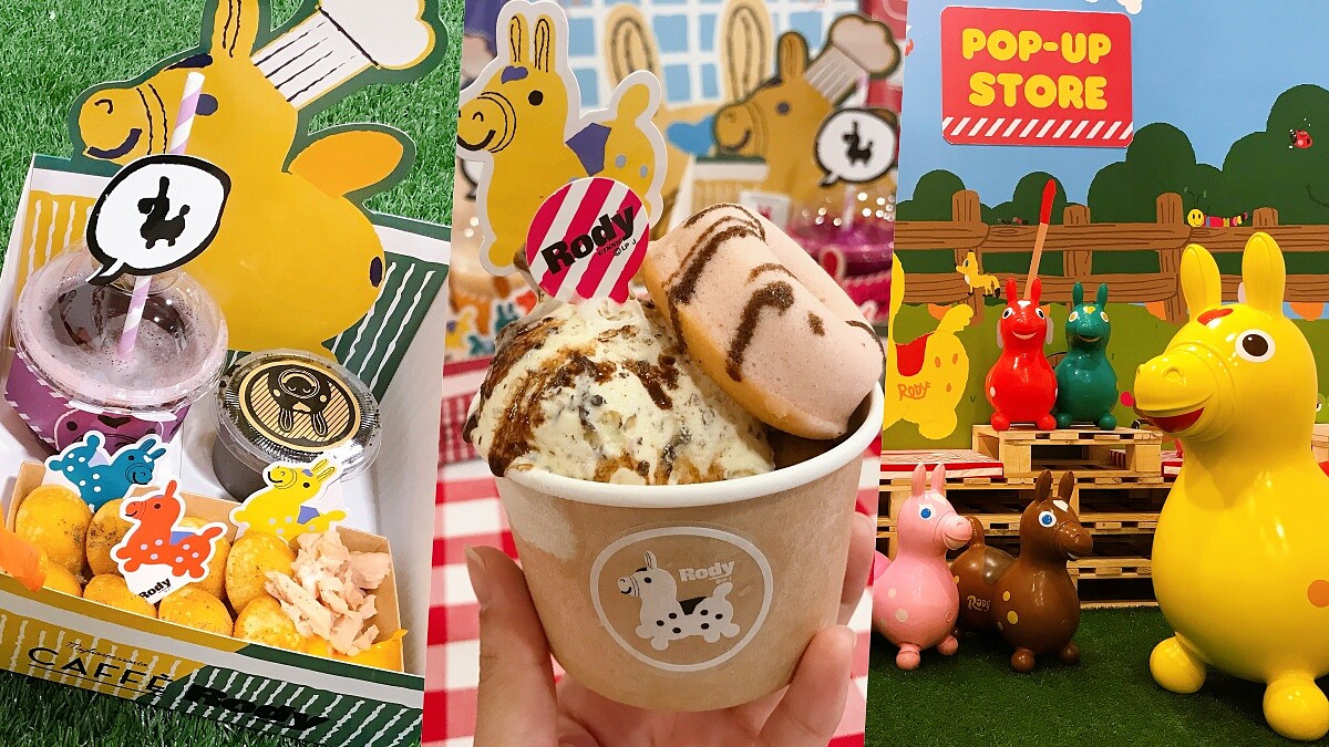 超繽紛跳跳馬來啦！「Enjoy Rody 35周年」限定店快閃華山，彩色氣泡飲超好拍、獨家限量商品開賣