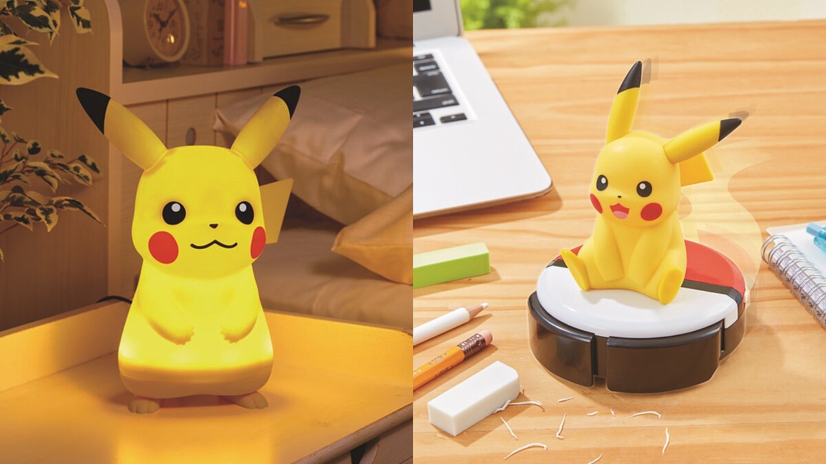 來養一隻皮卡丘吧!「皮卡丘實用小物」盤點,桌面掃地機器人超可愛