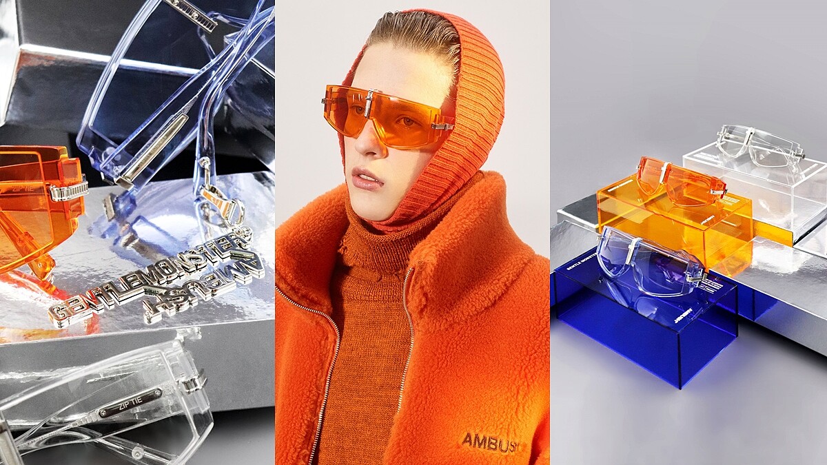 短短開賣不到一週就幾乎完售！GENTLE MONSTER x AMBUSH超強聯名來襲，打造超未來感科幻墨鏡