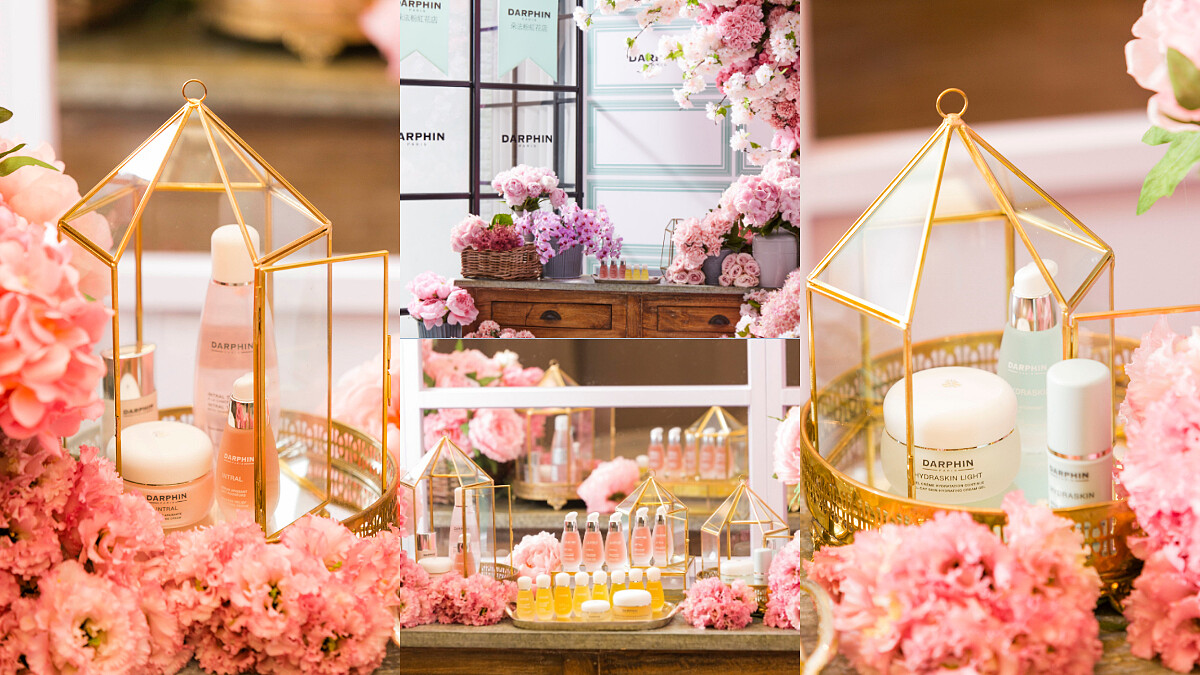 超療癒！Darphin朵法打造巴黎街頭浪漫粉紅花店，無壓體驗 輕鬆就能找到自己的命定保養