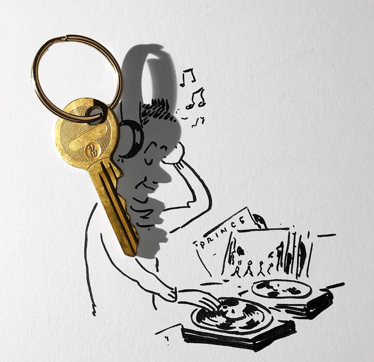 Vincent Bal（比利時）作品，「音樂是自在的關鍵」，2019