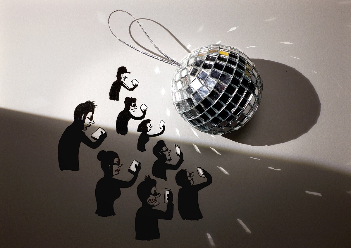 Vincent Bal（比利時）作品「自拍反射」，2018