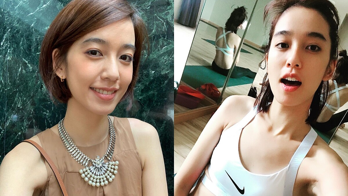 陳庭妮最嚮往天生「內建天然腮紅」的好氣色，平時就靠「跑步半小時、化妝一定注意唇色跟腮紅、喝點小酒到微醺」這三件事