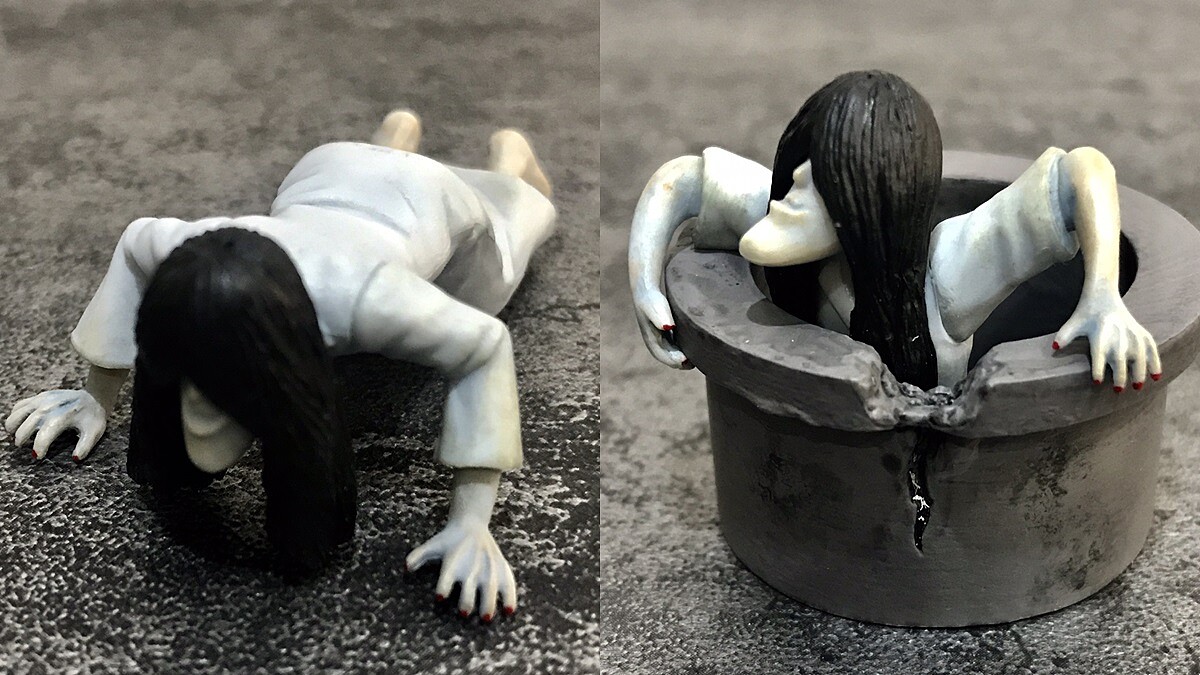 戽斗星球的恐怖居民！「戽斗貞子」看得你心底發毛，隱藏版貞子居然變成這麼萌