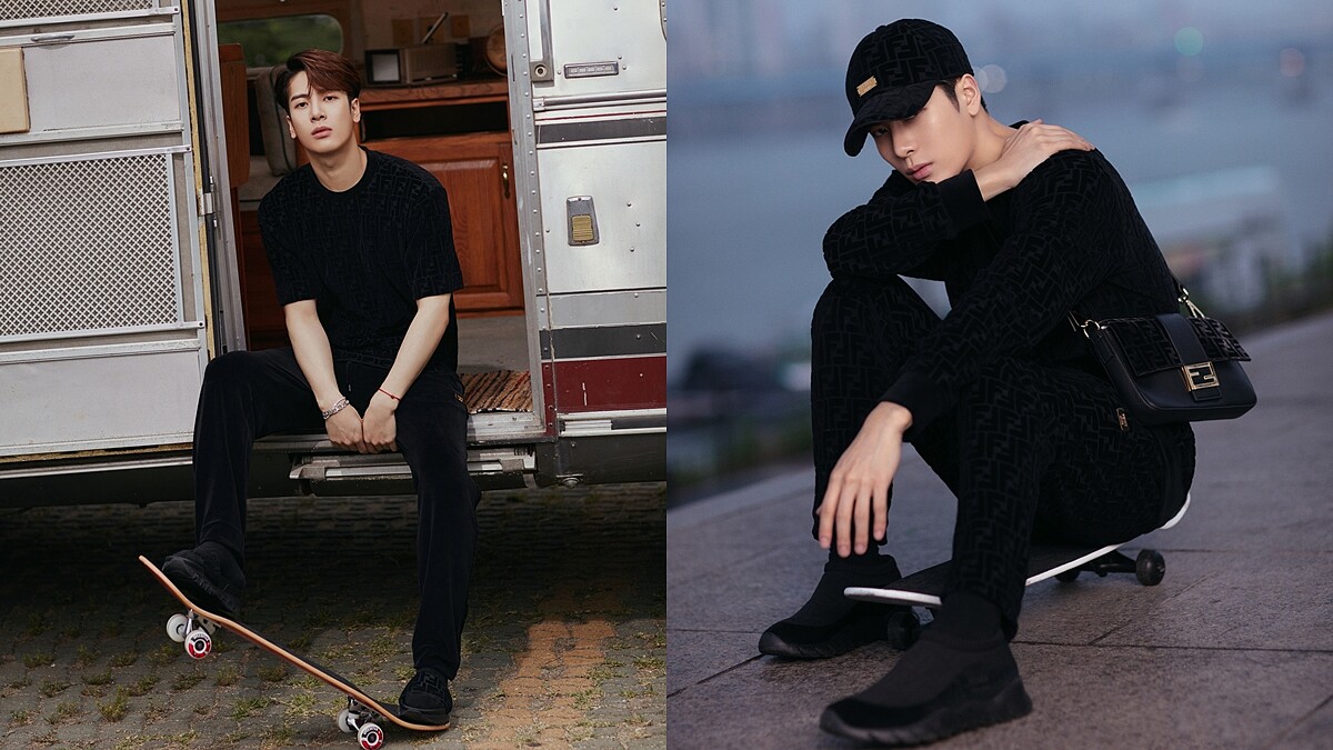 帥到連女孩也想收藏！王嘉爾跨足成為設計師，攜手FENDI推出超實穿全黑聯名系列