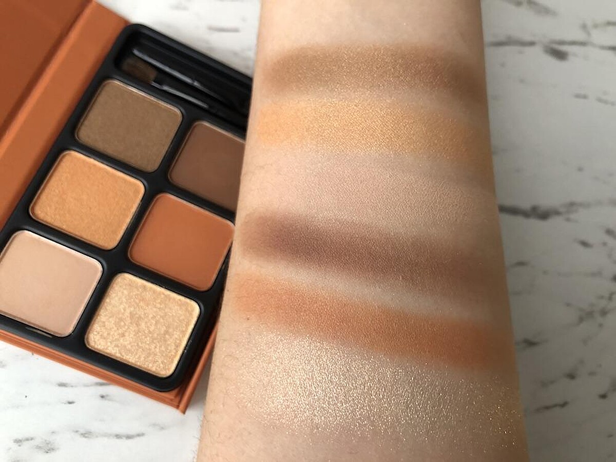 heme經典六色眼影盤 金芒 全試色