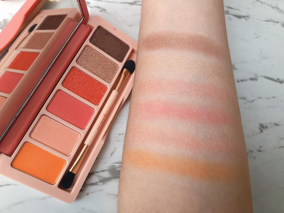 Beautymaker 緋紅絕色眼影盤全試色