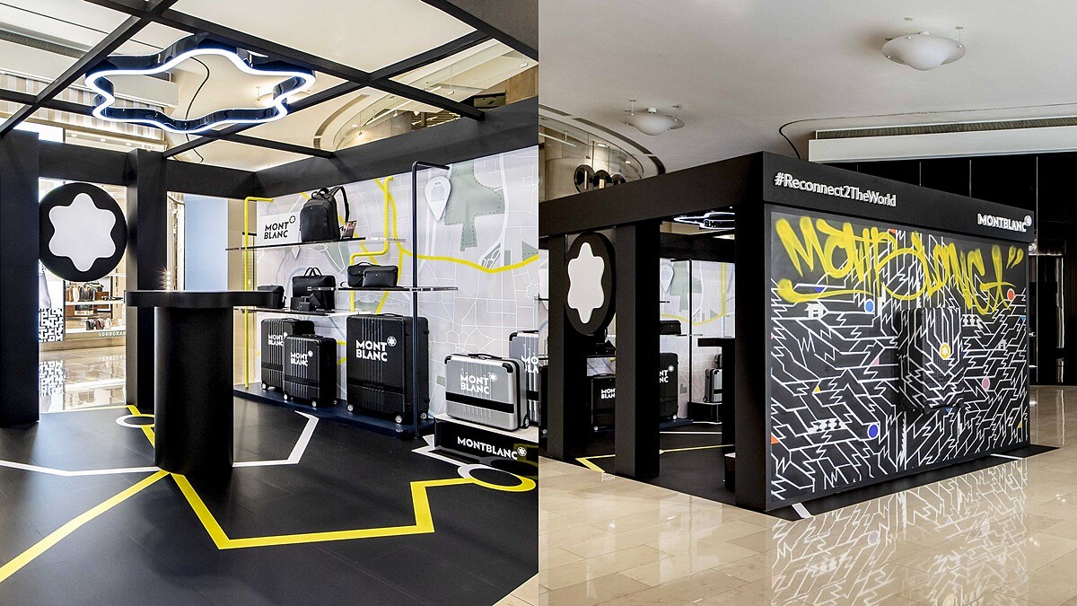 全亞洲第一間！品牌標誌性的六角白星高掛，Montblanc萬寶龍打造探索城市快閃店