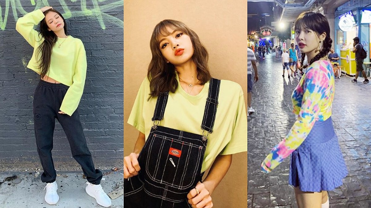 駕馭螢光色沒這麼難！Lisa、泫雅、Jennie...跟上潮流韓星的穿搭提案，輕鬆征服亞洲女孩畏懼的螢光服飾！